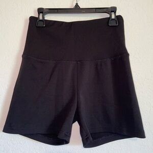 High waisted spandex shorts